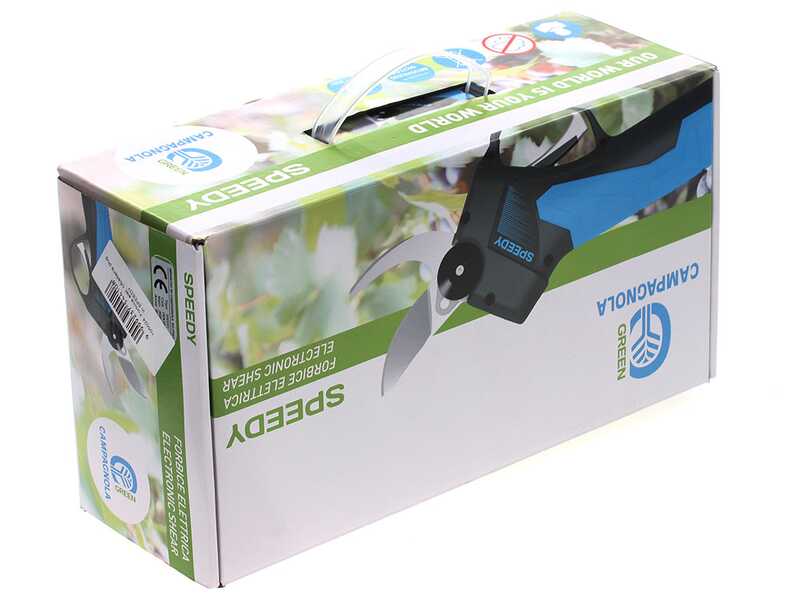 SPEEDY Campagnola Electric Pruning Shears - 2 x 2Ah batteries - 25mm Cutting diameter