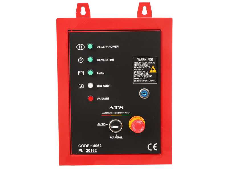 Geotech-Pro PTGA 9000 - 7.5 kW Wheeled Silenced Petrol Power Inverter Generator - DC 7 kW Single-phase + ATS