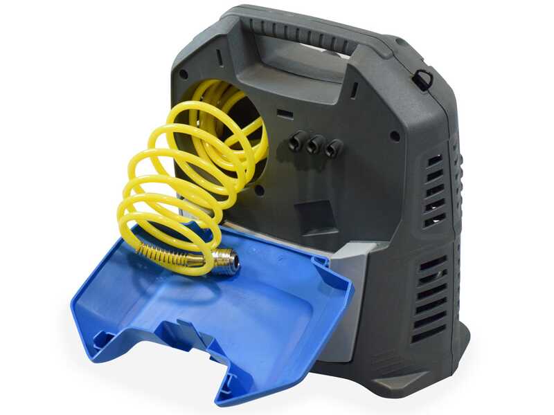 Abac Suitcase - Portable, single-phase, oil-less, electric air compressor - Motor 1.5 HP