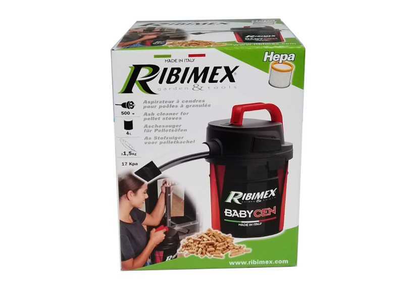 Ribimex Babycen - Portable Ash Vacuum Cleaner - 500 W