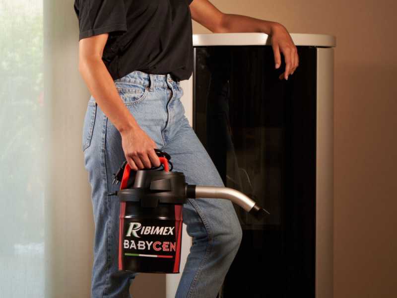 Ribimex Babycen - Portable Ash Vacuum Cleaner - 500 W