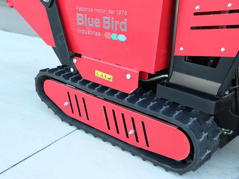 Blue Bird Trasporter 500DL Trcked Power Barrow - Hydraulic Dumper Barrow 500 Kg