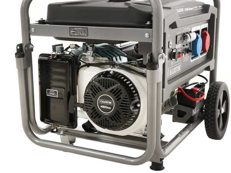 BlackStone BG 9050 - 6.6 kW Diesel Power Generator with AVR - DC 6 kW Full-power + ATS