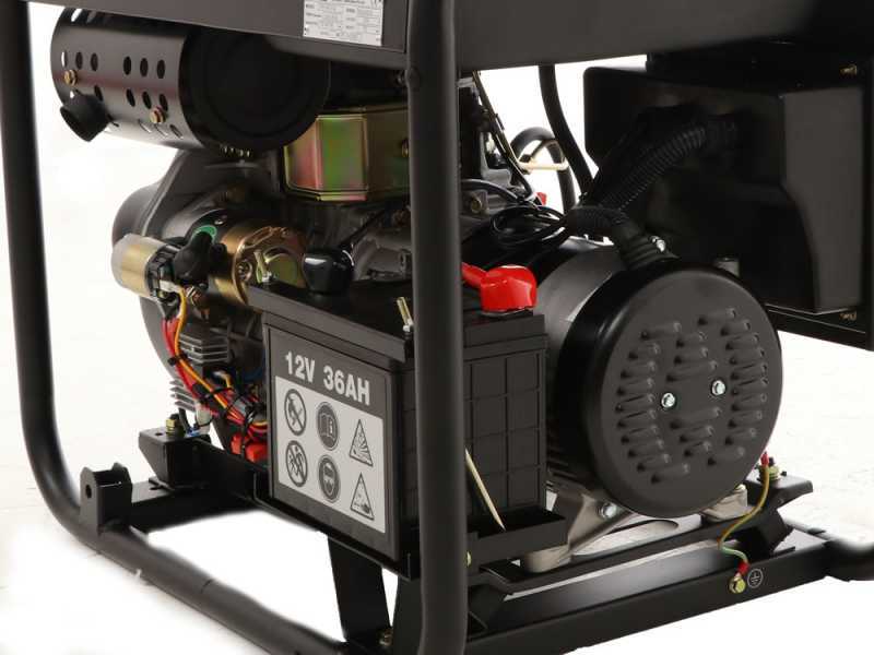 BlackStone OFB 6000 D-ES - 5.3 kW Diesel Power Generator with AVR - DC 5 kW Single-phase + ATS