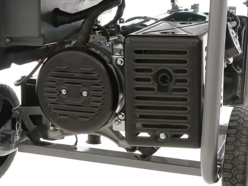 BlackStone BG 7550-X ES - 5.4 kW Wheeled Petrol Power Generator with AVR - DC 5 kW Single-phase + ATS