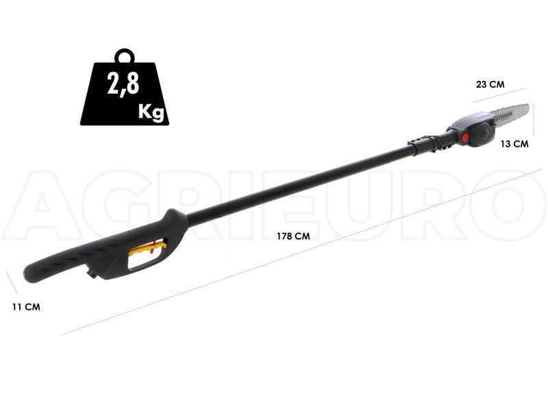 Zanon Rino AL 200 - Pruner on telescopic pole - WITHOUT BATTERY