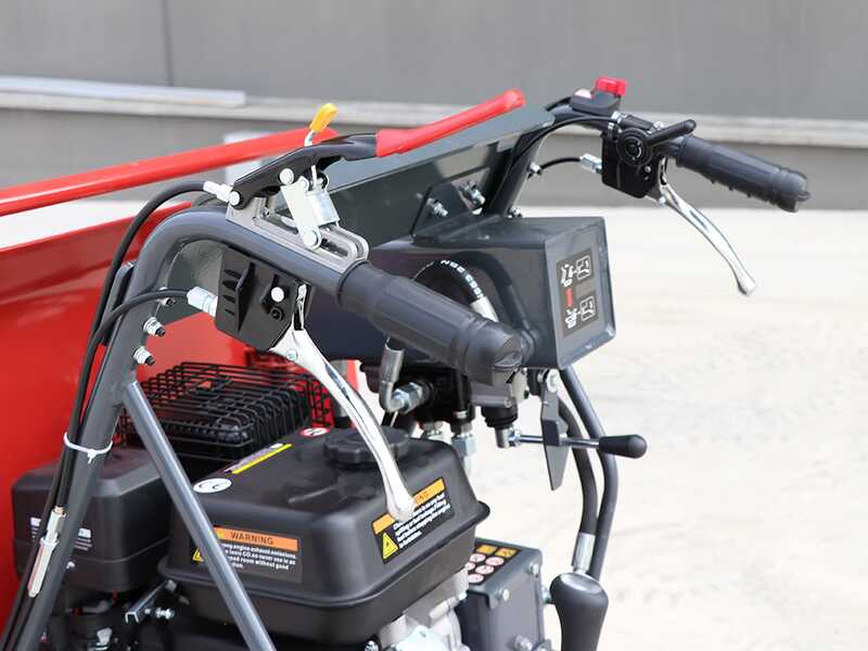 BLUE BIRD Transporter 500 H Tracked Power Barrow - Extendable Barrow with 500Kg Capacity
