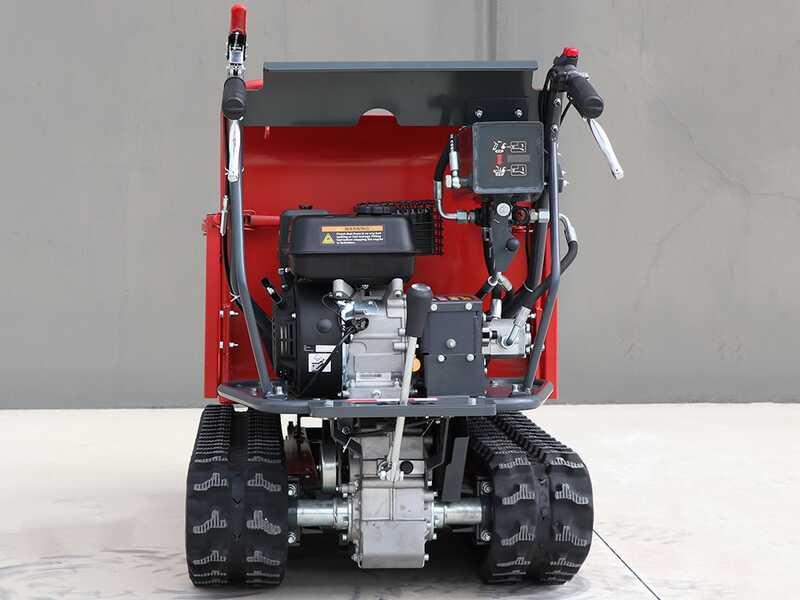BLUE BIRD Transporter 500 H Tracked Power Barrow - Extendable Barrow with 500Kg Capacity