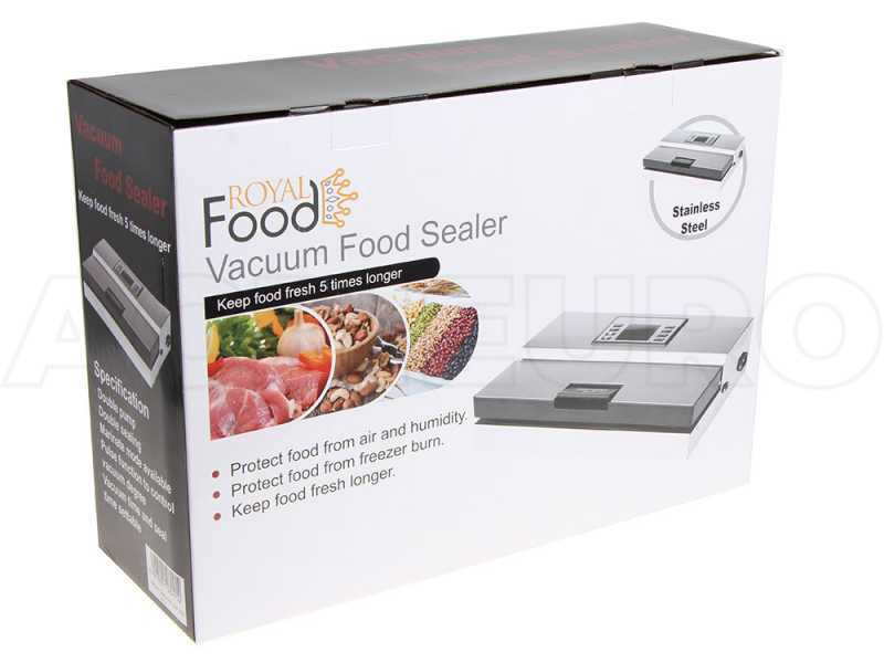Royal Food VSP 3301 INOX - Vacuum Sealer - Double 32 cm Sealing Bar
