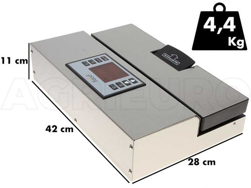 Royal Food VSP 3301 INOX - Vacuum Sealer - Double 32 cm Sealing Bar
