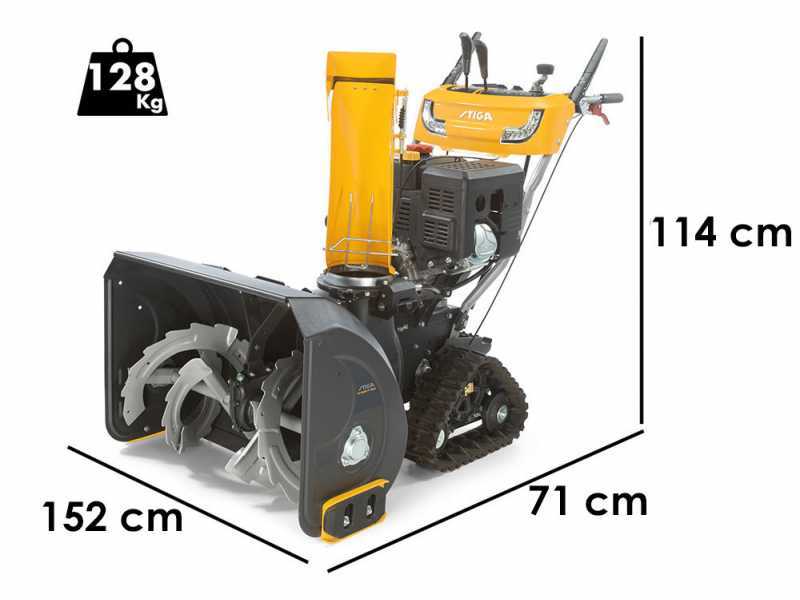 Stiga ST 5266 P TRAC - Petrol Snowplough - Tracked - WS300