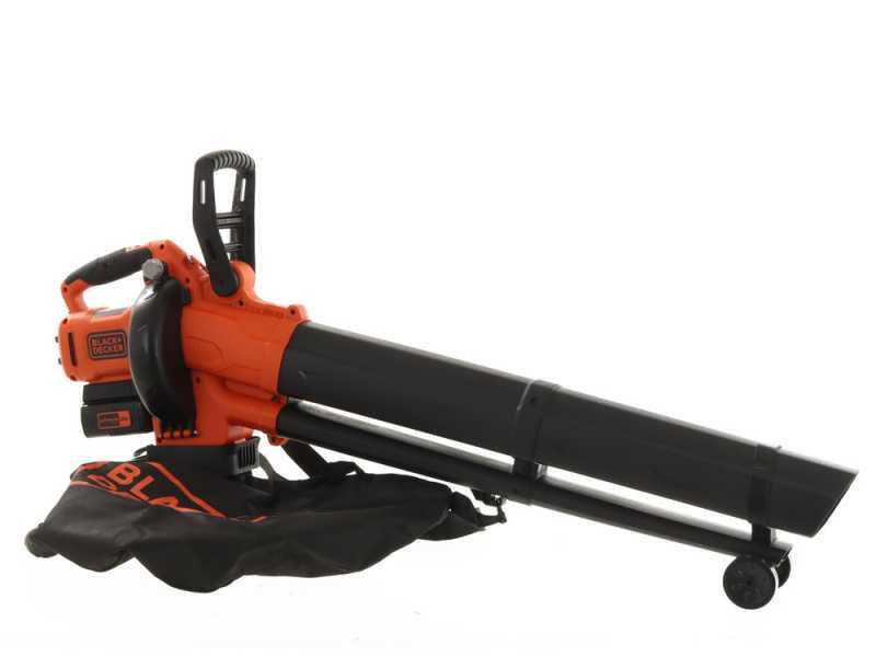 Black and decker clearance cordless leaf vacuum