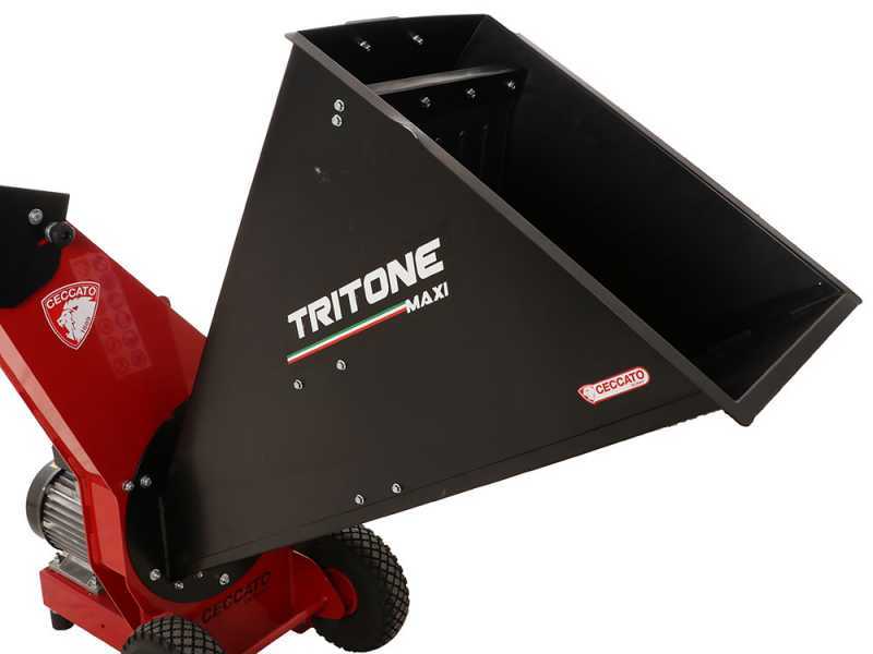 Ceccato Tritone Maxi Electric - Garden Shredder with electric motor - Three-phase 7.5 HP