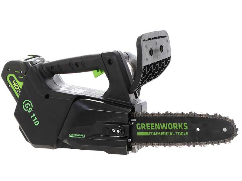 Greenworks GD40TCS - 40V 2Ah Electric Pruning Chainsaw - 25 cm Blade