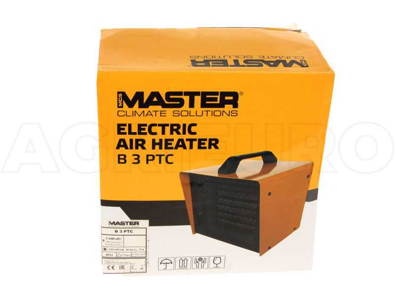 Master B3 PTC - Electric Hot Air Generator with Fan - Heater