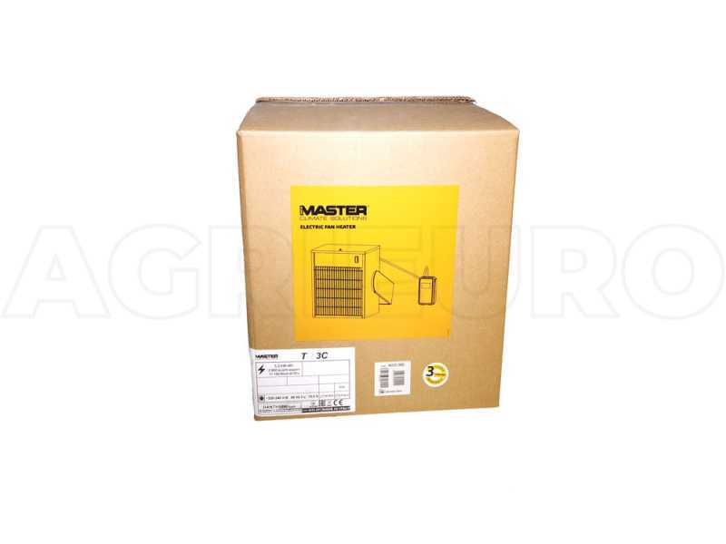 MASTER TR 3 - Electric Wall-mounted Hot Air Generator with Fan