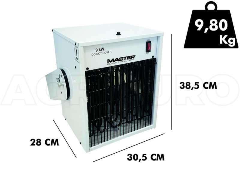 Master TR 9 - Electric Three-phase Wall-mounted Hot Air Generator