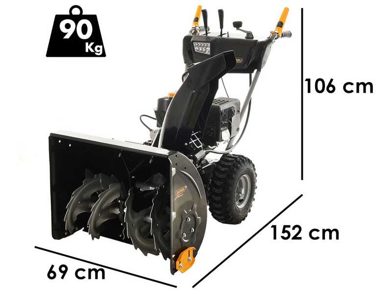Alpina AS 62 P - Petrol Snowplough - WS210