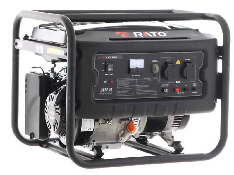 Rato R3800 AVR - 3.8 kW Petrol Power Generator with AVR - DC 3.5 kW Single-phase