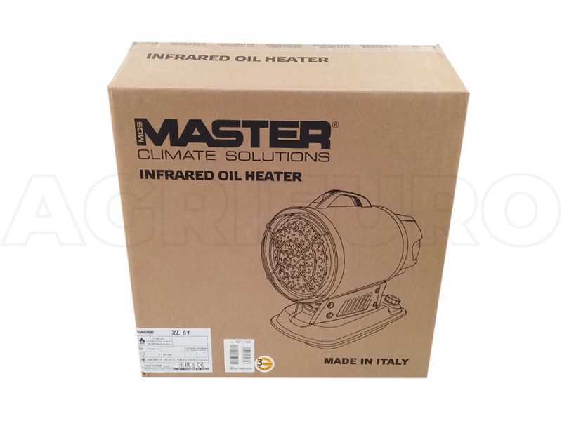 Master XL 61 - Direct Heating Diesel-fuelled Hot Air Generator