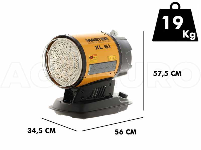 Master XL 61 - Direct Heating Diesel-fuelled Hot Air Generator