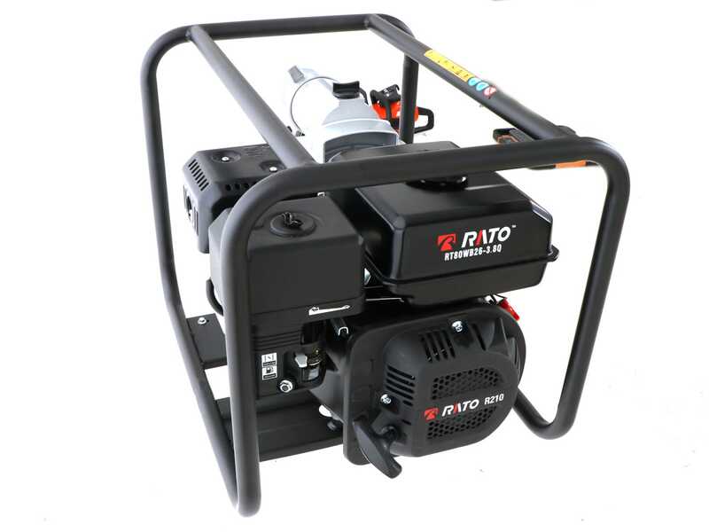 RATO RT80W26 3.8 Water Pump for Dirty Water - R210 Engine