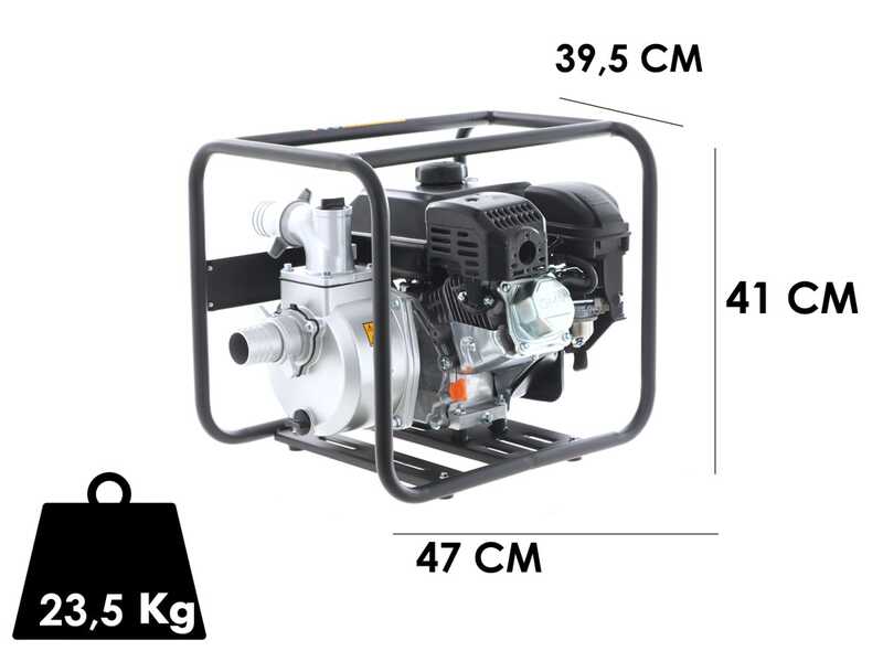 Rato RT50ZB26-3.6Q Petrol Water Pump - R210 engine with oil sensor