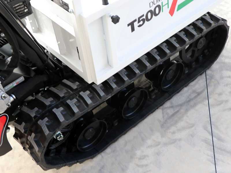 Seven Italy T500H GX Tracked Power Barrow - Extendable dumper truck - Load capacity 500 Kg