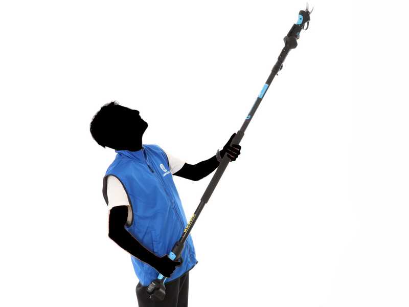 Campagnola Stark XL - Electric Pruning Shear on 230 cm Pole - 21.6V 2.5Ah - 3x 21.6V 2.5 Ah