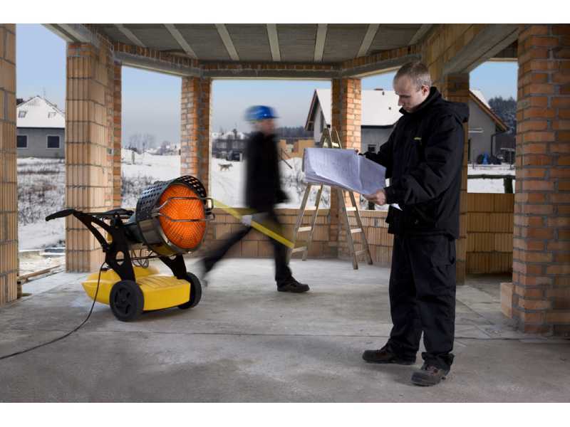 Master XL 91 - Direct Infrared Diesel-fuelled Hot Air Generator