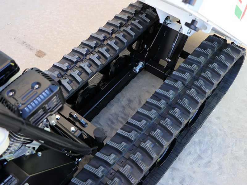 Seven Italy T500 GX-E Tracked Power Barrow - Extendable dumper truck - 500 Kg Load capacity