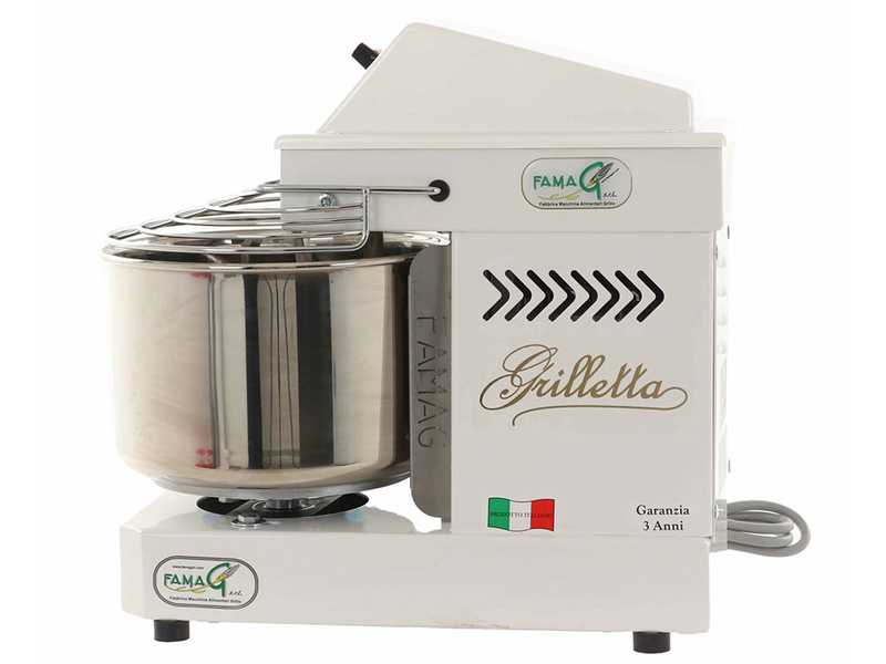 Famag Grilletta IM 5/230 10 Speed HH - 5 kg high hydration spiral mixer