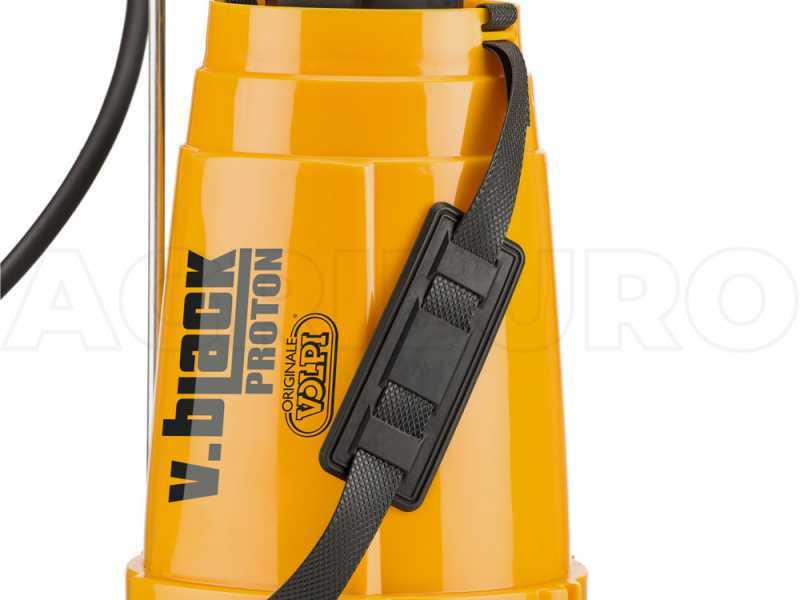 Volpi V.BLACK PROTON 7 L - Battery-powered Shoulder Sprayer Pump - 7 L 