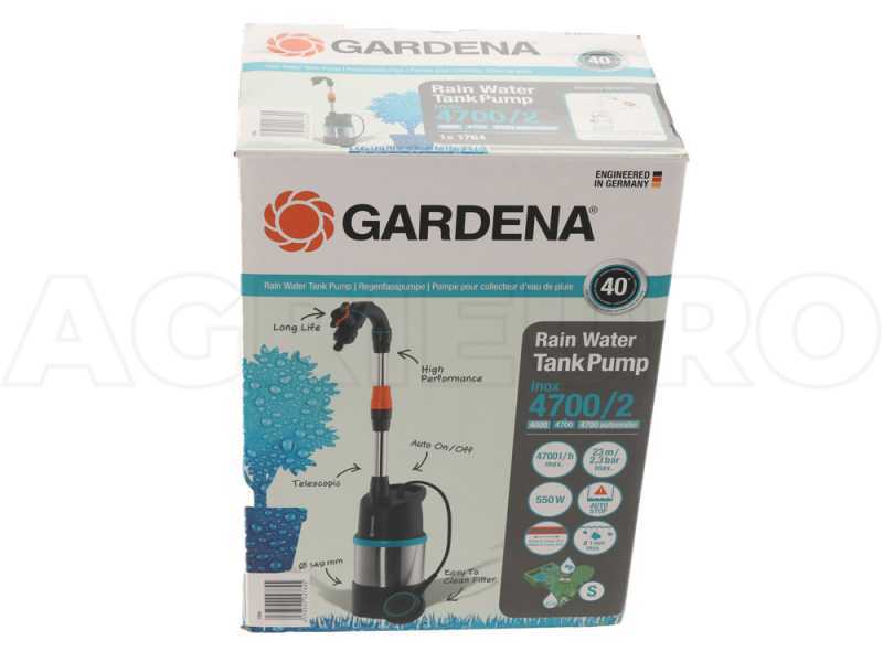 Gardena 4700/2 Inox Submersible Pump - For clear water - 550W