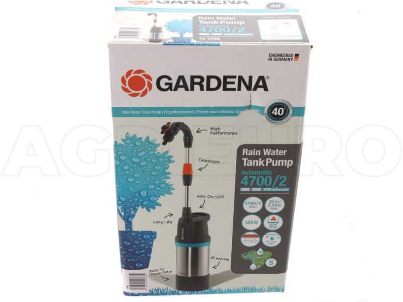 Gardena Pump for tanks 4700/2 inox automatic - 550W