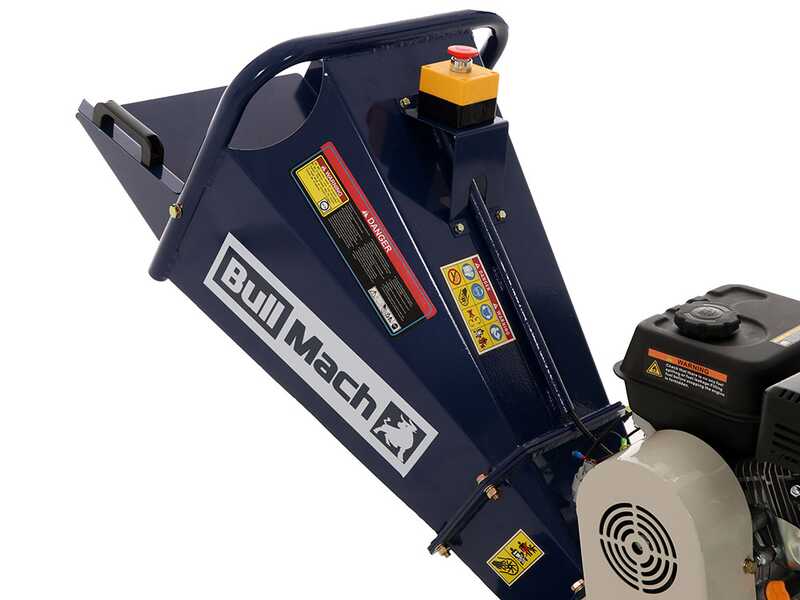 BullMach Hercules 65 L - Petrol garden shredder - Loncin LC170F 212cc engine