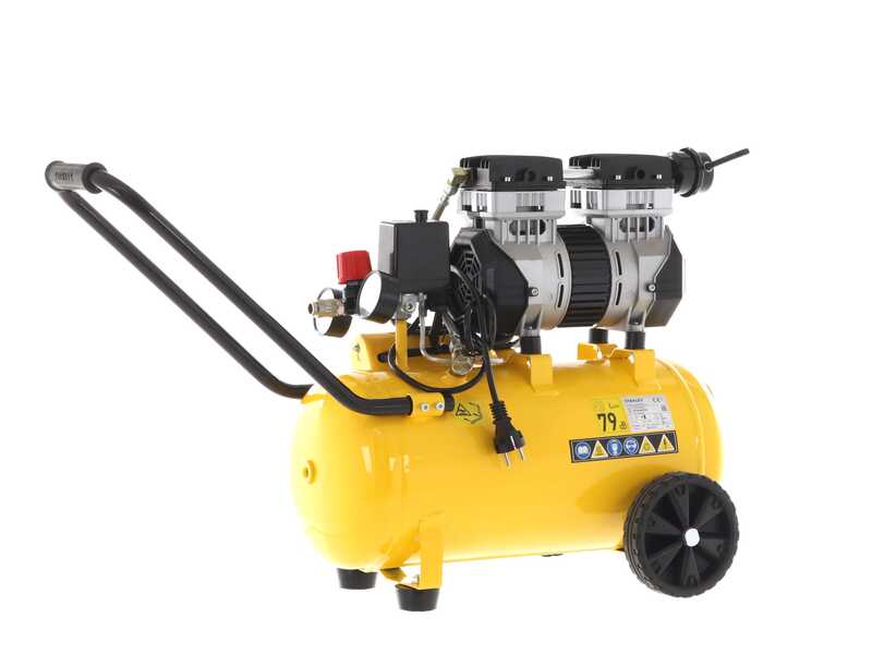 Compresor Stanley 24Lts 1,5HP + Kit