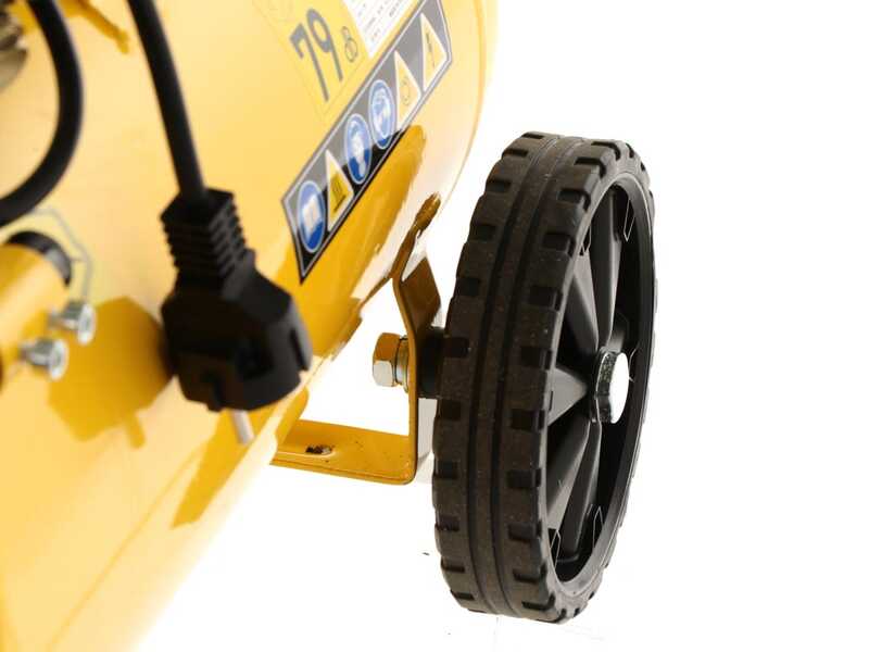 Stanley DST 150/8/24 SXCMS1324H - Electric Wheeled Air Compressor - 24L  Oilless - Silenced
