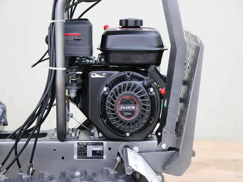 Tracked Power Barrow Blackstone TB-PRO 5500 FT - Extendable tipping body 500 Kg