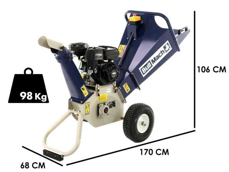 BullMach Hercules 65 B&amp;S - Petrol garden shredder - B&amp;S CR950 engine