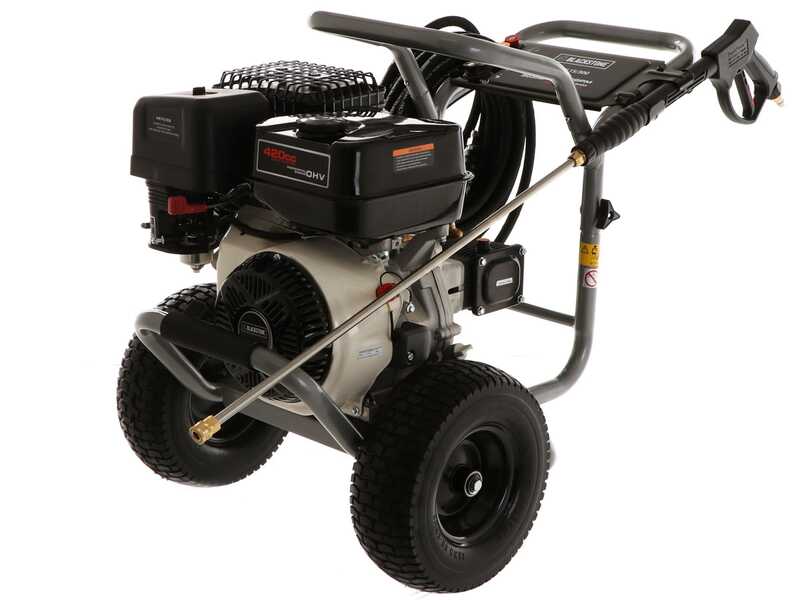 BlackStone B-PW 15/300 - Pressure washer with combustion engine - 310 bar - 900 L/h - with Annovi &amp; Reverberi pump
