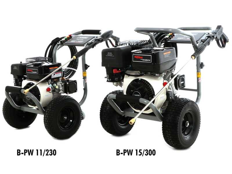 BlackStone B-PW 15/300 - Pressure washer with combustion engine - 310 bar - 900 L/h - with Annovi &amp; Reverberi pump