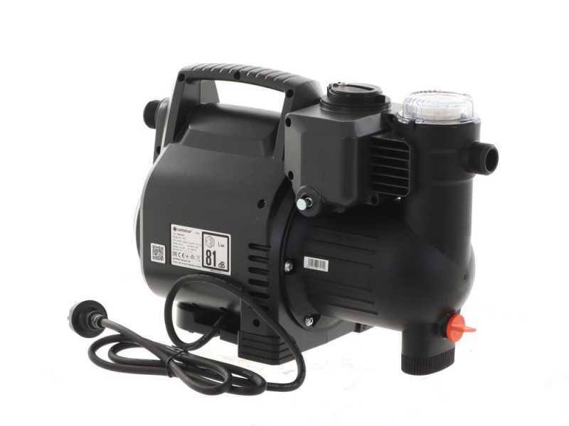 Airbrush mini compressor with air reservoir