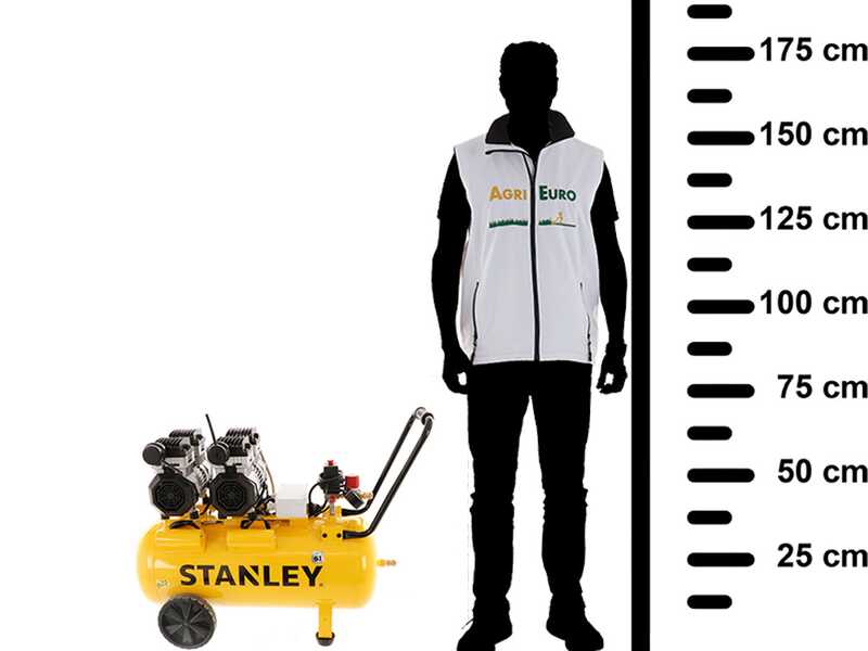 Stanley DST 300/8/50-2 SXCMS2652HE - Electric Air Compressor  -50L
