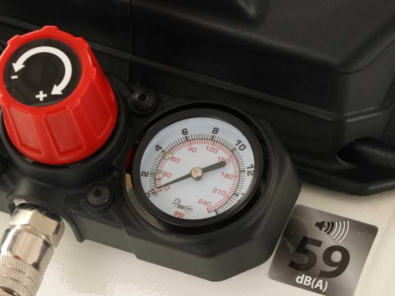 Medic+Air Siltek S/6 Sanifico - Portable Compact Electric Air Compressor for sanitizing - 6 L