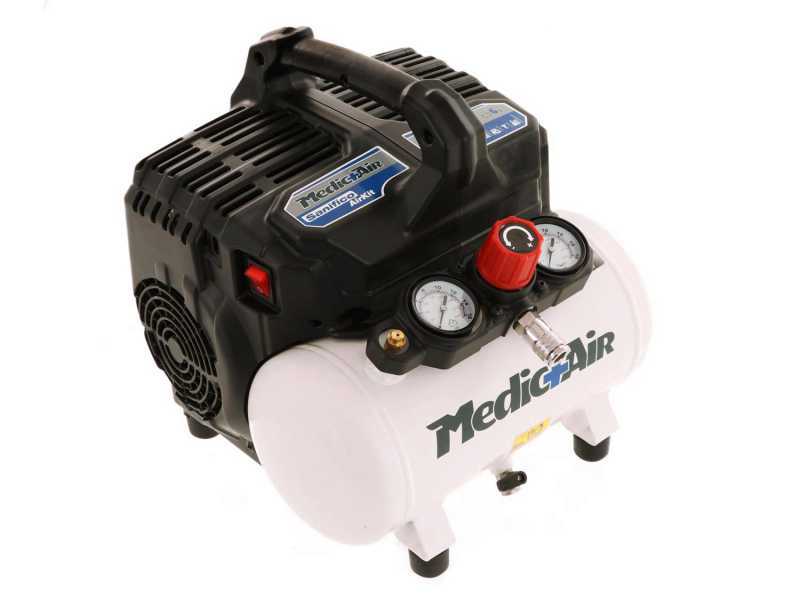 Medic+Air Siltek S/6 Sanifico - Portable Compact Electric Air Compressor for sanitizing - 6 L