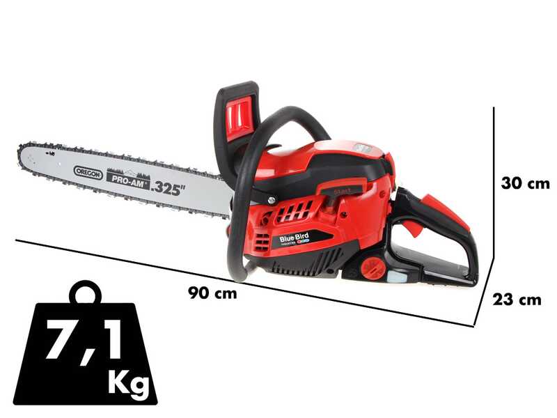 Blue Bird CSP 550 - Petrol Cutting Chainsaw - 50 cm Blade