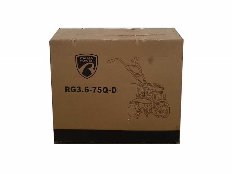 Italian Power RG3.6-75 - 212cc 7 HP Petrol Garden Tiller