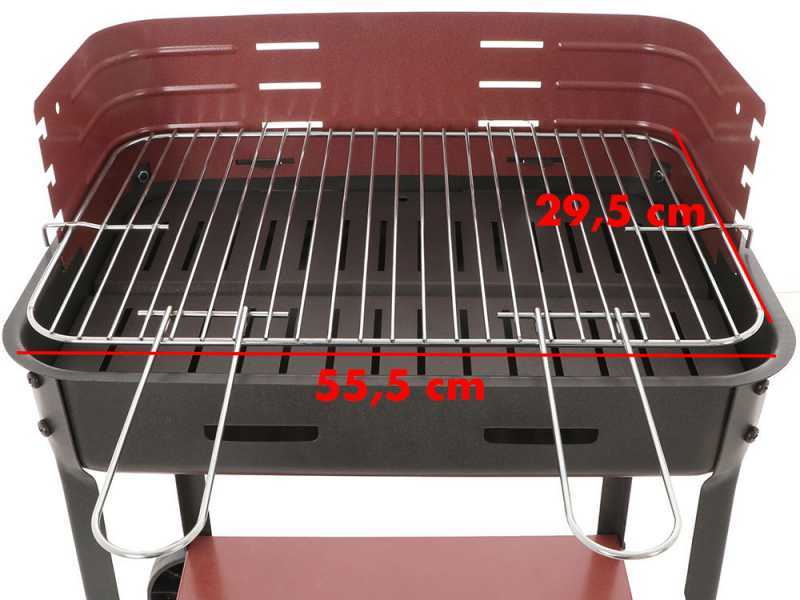 Seven Italy Flavia c/r 55 - Handmade charcoal barbecue - 55,5x29,5 cm
