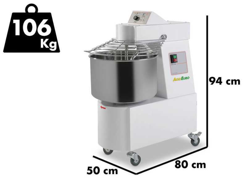 SKV 50 MO - Single-phase high hydration spiral mixer